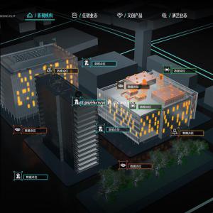 3d智慧楼宇可视化_数字孪生解决方案提供商_广州华锐互动