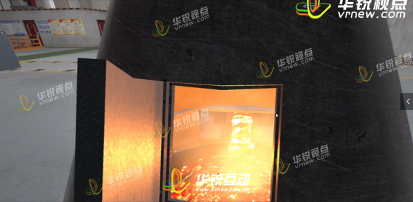冶金作业VR虚拟教学实训平台_冶炼工艺VR_工业虚拟现实开发_广州华锐互动